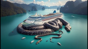 What If The Titanoboa Never Stopped Evolving | Titanoboa The Forgotten Predator #trending @snakezia