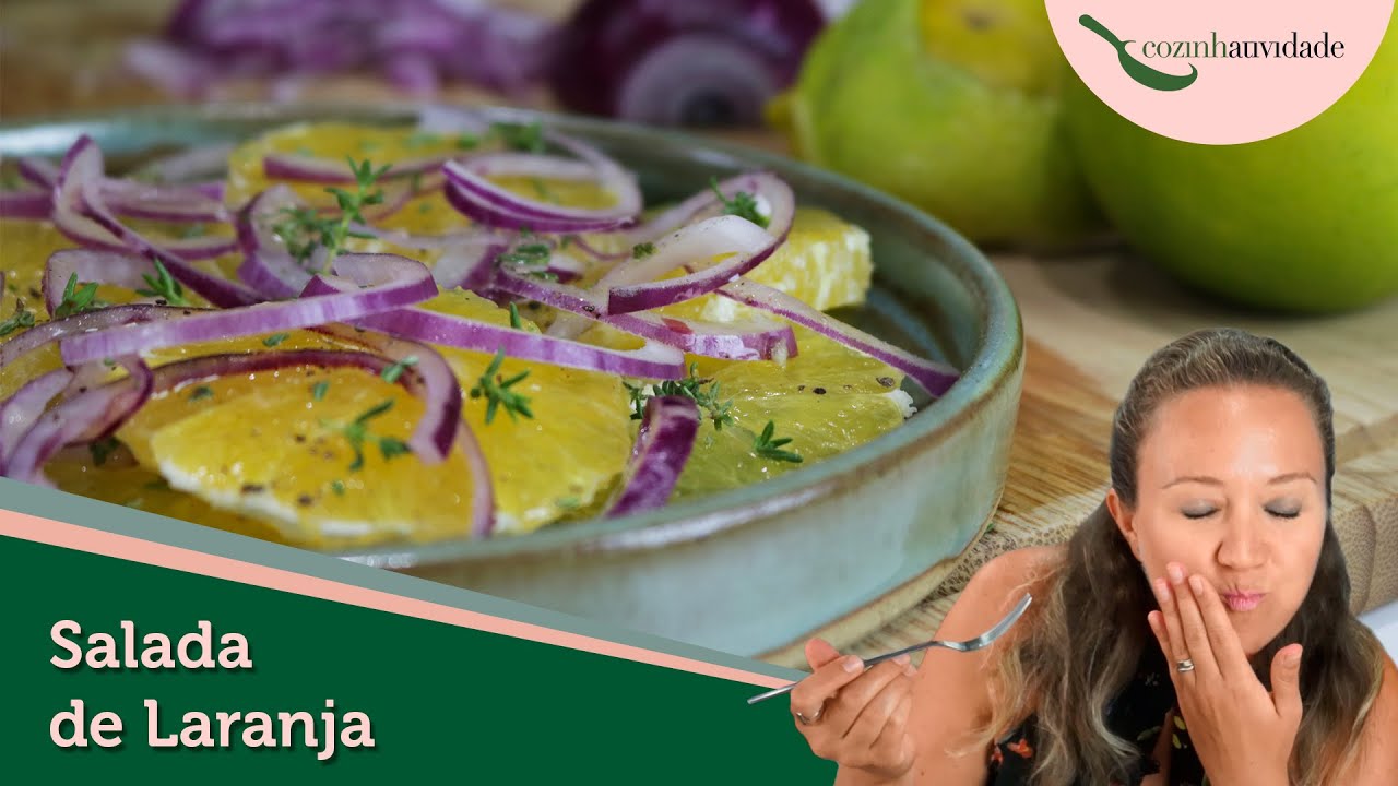 SALADA DE LARANJA | Cozinhatividade | ENTRADINHAS