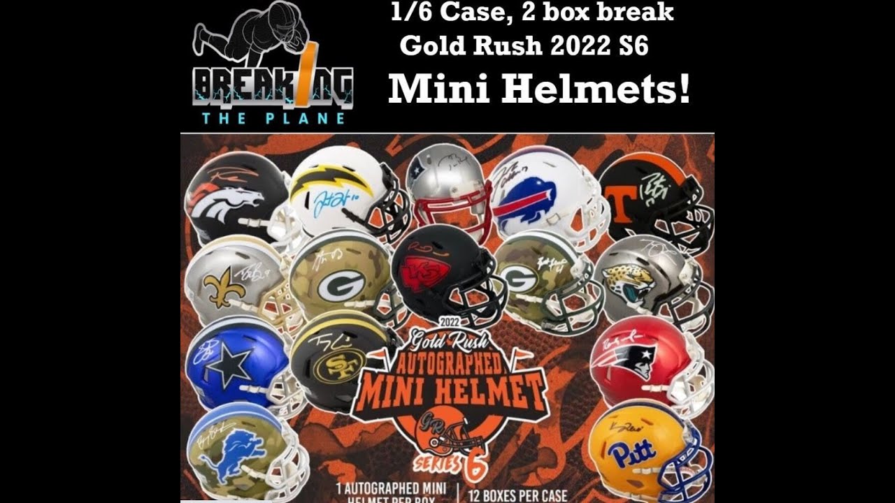 Ebay Gold Rush Mini Helmets 2 box break! YouTube