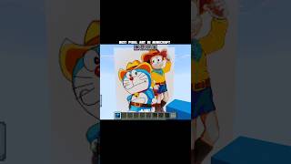 Best pixel art Doraemon and Nobita in Minecraft for subscribers 😁😎