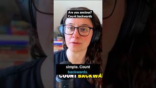 What happens when you count backwards during panic #psychology #anxiety #shorts