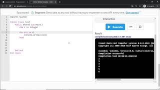 VB.Net: visualizzazione numeri pari e dispari