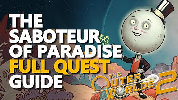On the Trail of the Traitor FULL QUEST The Outer Worlds 2