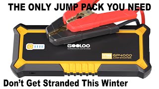 GOOLOO GP4000 Jump Starter.