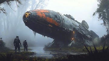 Crash Landing II (Remix): Moody and Ethereal Ambient Music (No Rain)  | Fire Side Chants