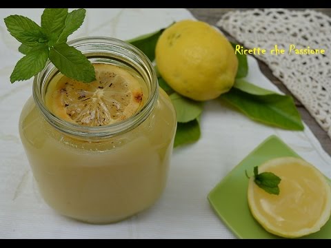 Crema al limone senza latte - Ricette che Passione - YouTube