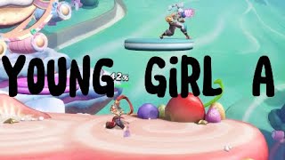 Young Girl A Flash Party Tina