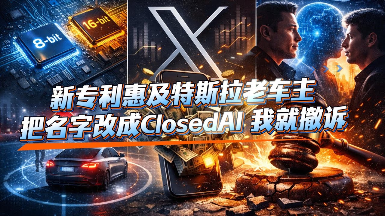 1/17｜特斯拉两项“混合精度”专利公开｜X创作者分成池翻倍+长文百万奖｜马斯克诉OpenAI证据开示升级