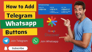 How to add Telegram and WhatsApp Join sticky button on to Your WordPress Website?