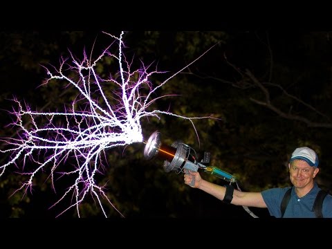 Handheld TESLA COIL GUN met 28,000 fps - elke dag slimmer 162