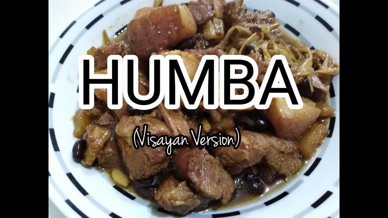 FILIPINO HUMBA RECIPE PORK HUMBA (VISAYAN VERSION) YouTube