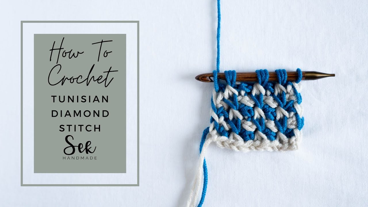 Tunisian Diamond Stitch Tutorial
