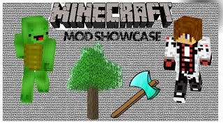 Minecraft | Mod Showcase | Tree Capitator Mod w/ ZakkyMatt!