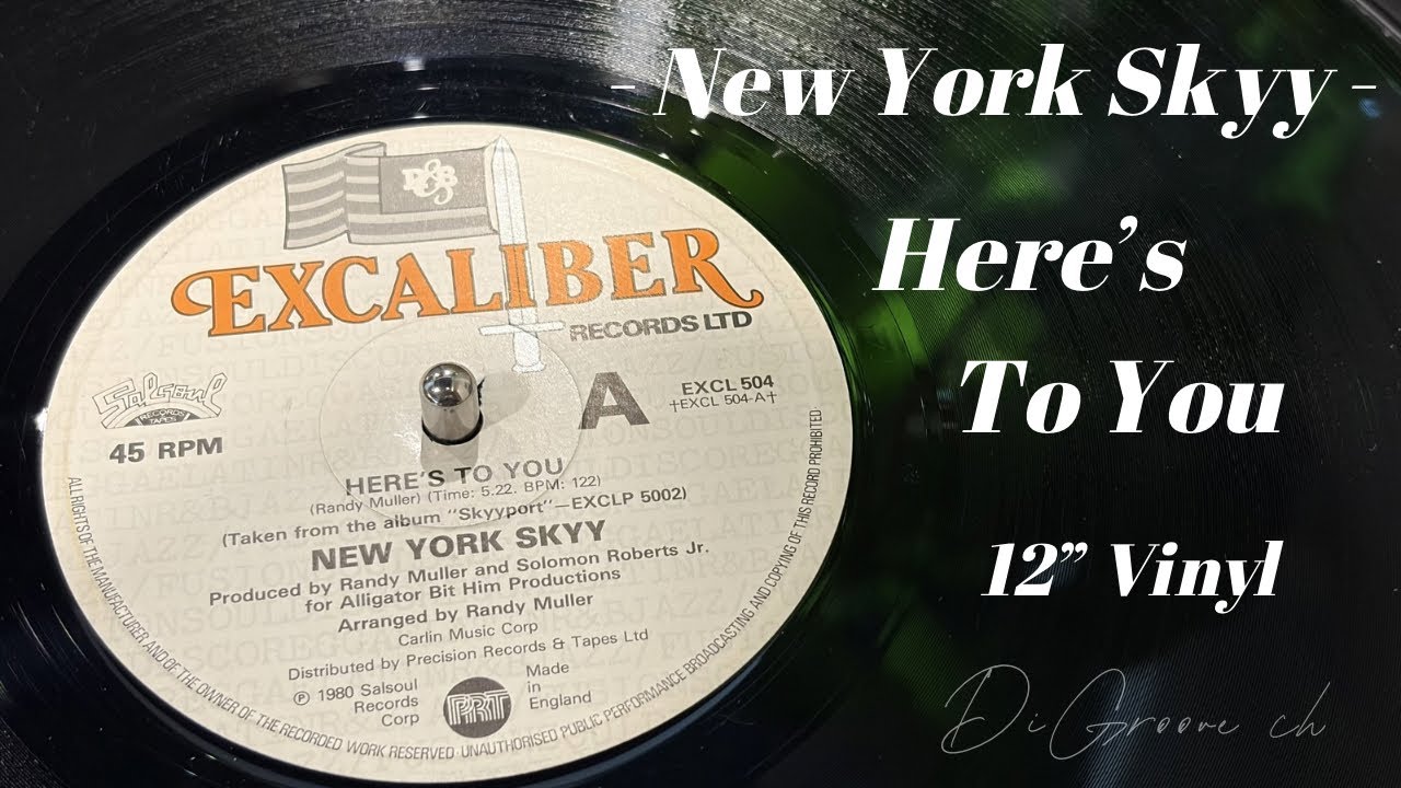 New York Skyy - Here's To You | 12” Vinyl Rip - YouTube