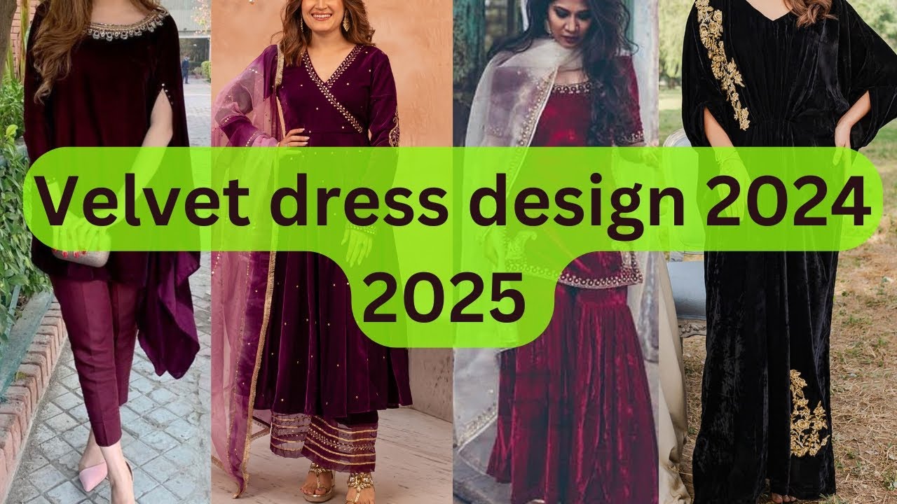 velvet dress design 2024 || 2025|| velvet frock kurti designs 2024- 25|| BHP Boutique 