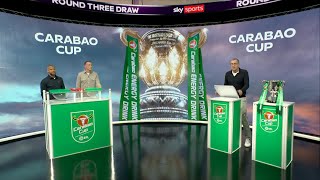 Carabao Cup Round 3 Draw