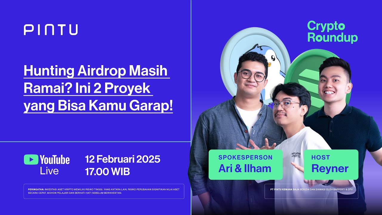 Update Pasar Crypto Februari 2025 & Airdrop: Eclipse, Abstract Chain, Monad!