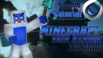 │How To│ Make a High Quality Minecraft Skin Render (Cinema4D): [1080P 60fps]
