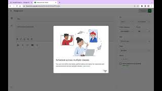 Adding a Pre-made Template to a Google Classroom Assignment
