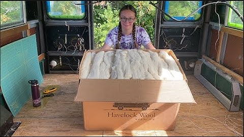 Insulating our Skoolie with Havelock Wool