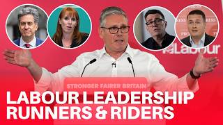 Labour Party Leadership Runners And Riders As Keir Starmer Challenge Gathers Pace