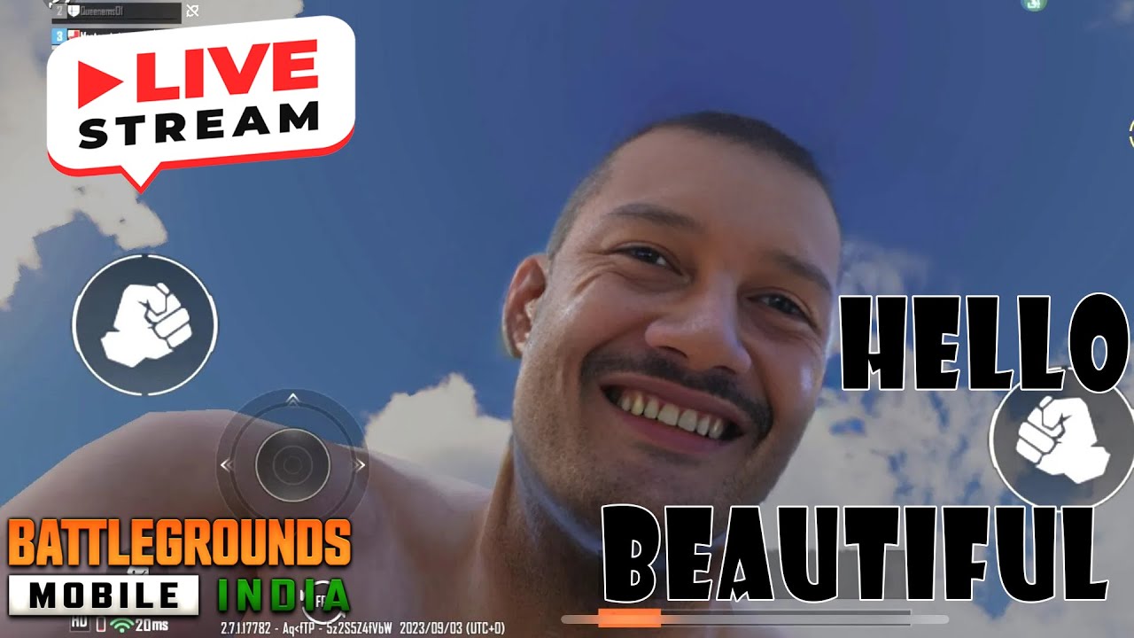 🔴back to back chicken dinner  BGMI LIVE WITH 