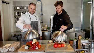 Tomato Pasta vs. Pepper Pasta - Staff Food in Italy