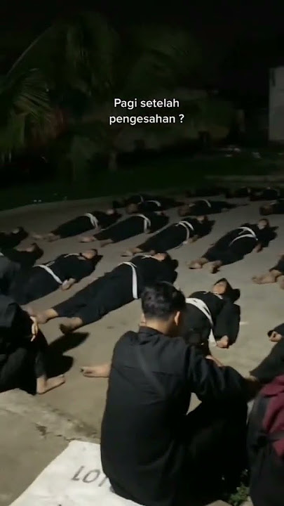 Doweran Terakhir Siswa PSHT Sebelum Pengesahan