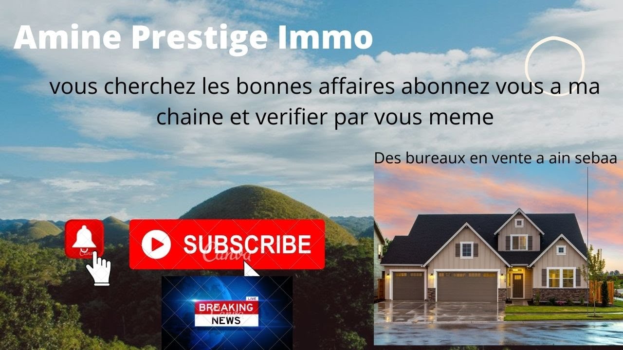 pour les intéressés à acheter  des bureaux en voilà un qui vous laissera sans regret