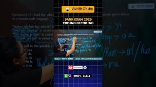 Coding Decoding Fast Solution | Part 2 | Exam Preparation