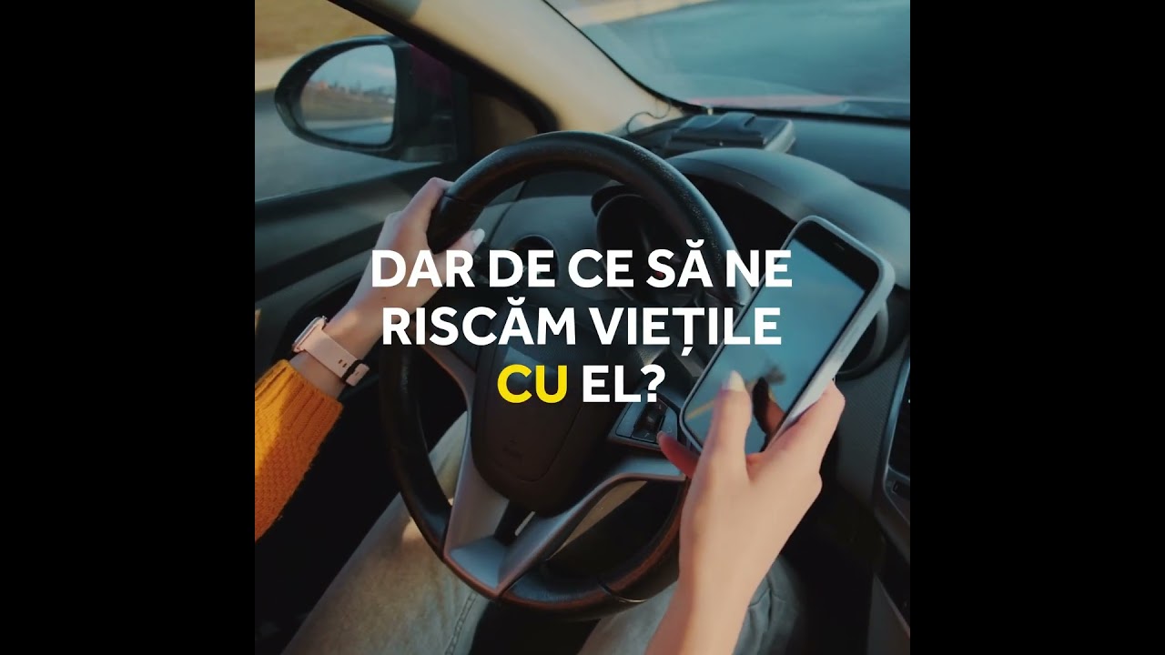 Nu utiliza telefonul mobil in timp ce conduci!