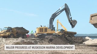 Major progress with Muskegon marina development
