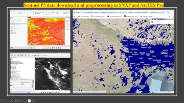 Sentinel P5 data download and preprocessing in SNAP and ArcGIS Pro