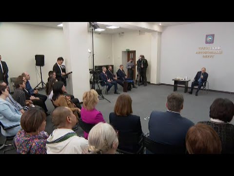 Владимир Путин - встреча с жителями г.Анадыря,административного центра Чукотки