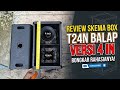 skema lengkap box t24n 4 inch versi balap, sebelum buat wajib tonton ini