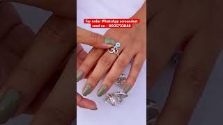 For order WhatsApp screenshot send on - 8005733848 #silver #jewellery #marwari_bhajan #nathani #nath