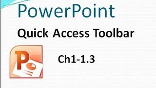 Microsoft PowerPoint - Quick Access Toolbar
