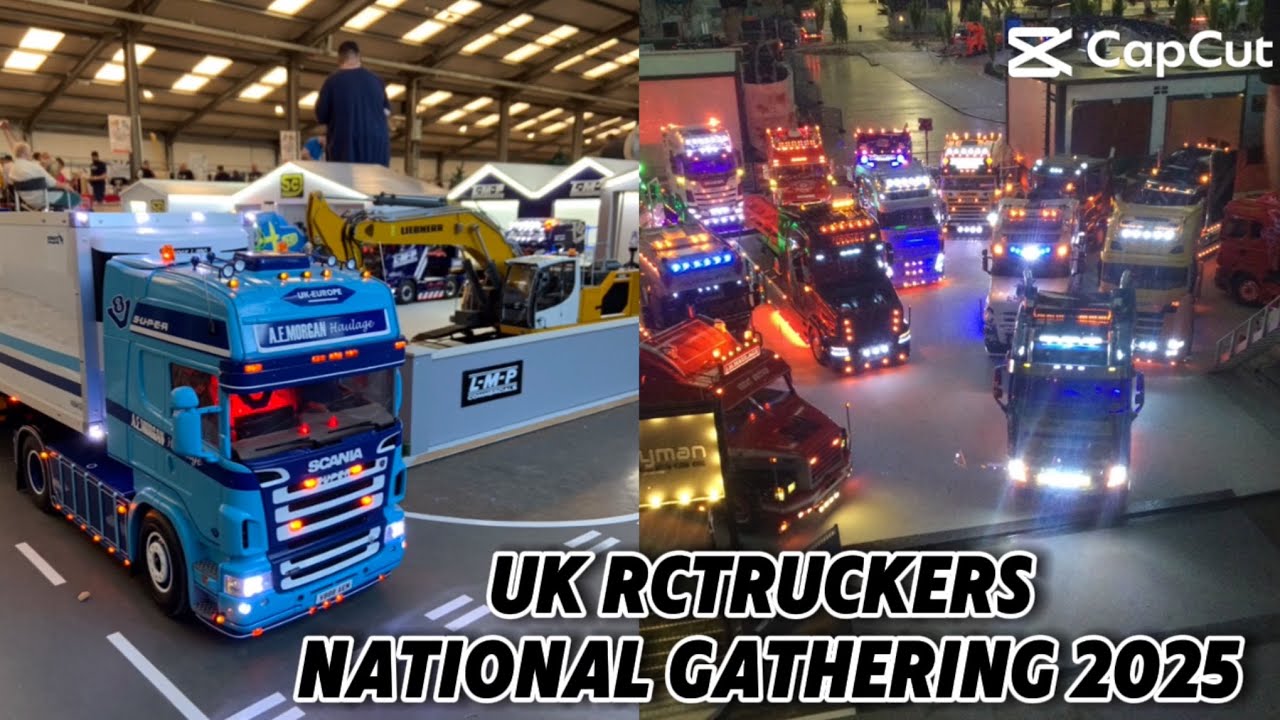 Uk's Biggest rc trucking event, the uk Rctruckers National gathering 2025.