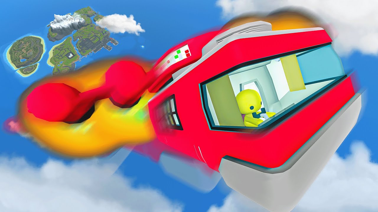 Я открыл СЕКРЕТНЫЙ космический корабль волшебника в Wobbly Life!