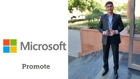 Microsoft Learn Student Ambassador Application 2020-21 : Promote