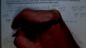 Solution Video - Algebra II/Trig B - Wksht. Review 2.1-2.4