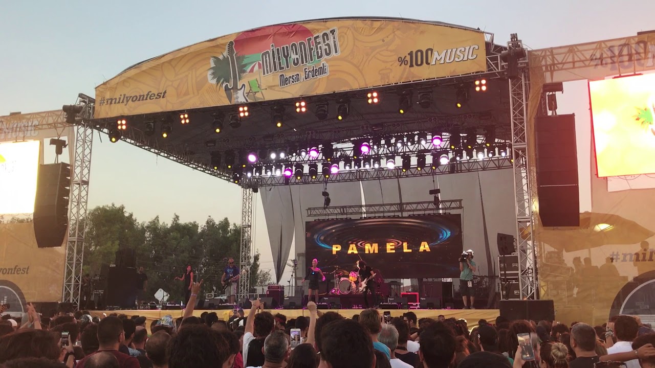 Pamela - Muhabbet Bağı. Mersin MİLYON FEST