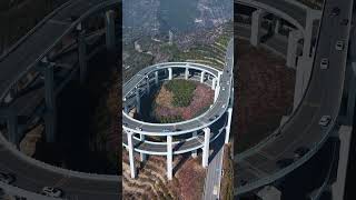 中国🇨🇳山西太原，天龙山公路像弹簧一样，建在大山之巅，为什么这么建呢？#travel #路灯旅行 #旅行推荐官 #山西旅游