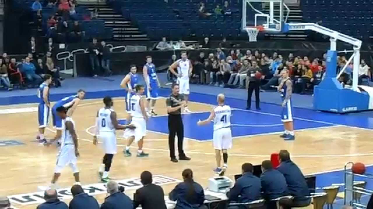 Единая лига ВТБ. "ЦМОКИ-МИНСК" - "ЗЕНИТ". 2ND QTR (10/18/15)