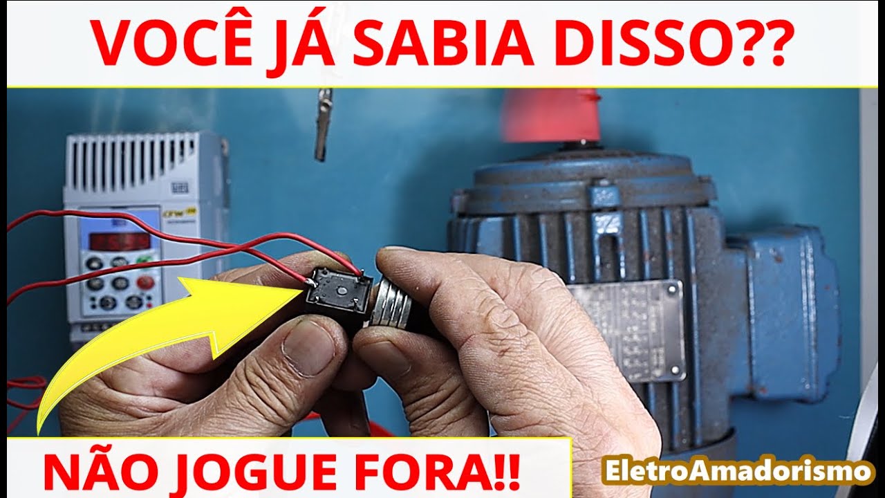 SENSOR COM RELE QUEIMADO!!! YouTube