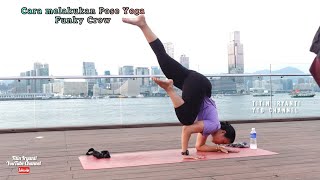 Download lagu Tutorial YOGA Funky Crow & King Dancer Pose