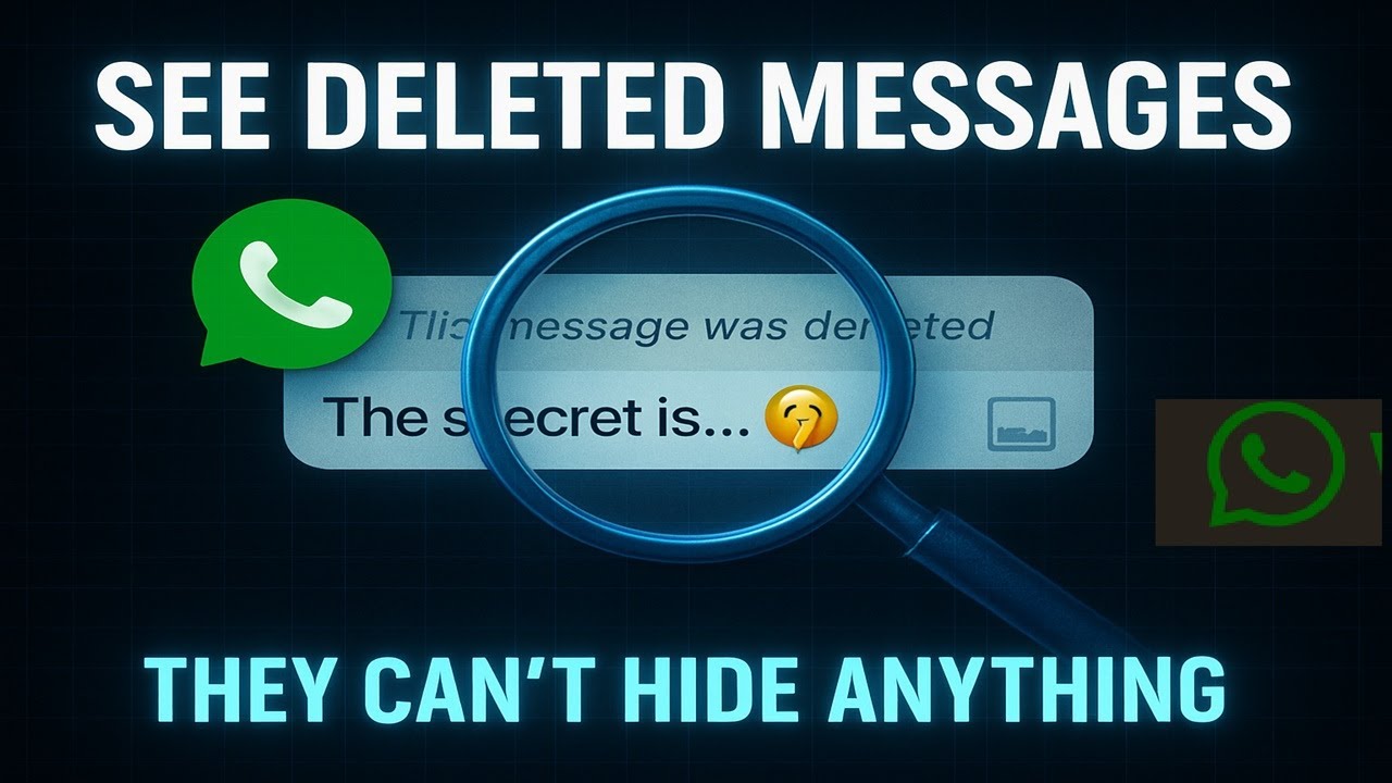 Снова увидели удаленное сообщение WhatsApp!