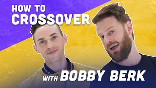 How To Crossover While Ice Skating with Queer Eye's Bobby Berk | Adam Rippon