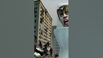 skibidi toilet zombie 🧟 #skibiditoilet #cameraman #speakerman #toilet monster et