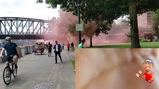 CHRISTIANS GET ATTACKED & ASSULTED DURING SERVICE IN #PORTLAND #OREGON